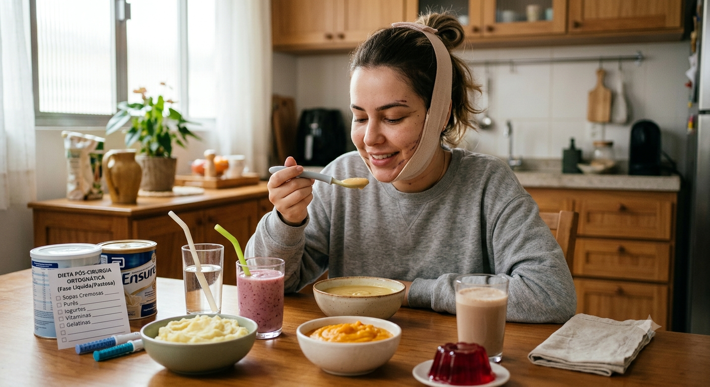 Dieta Após a Cirurgia Ortognática
